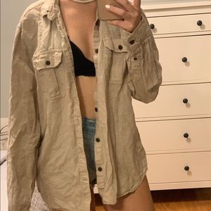 button down